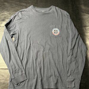 Vineyard Vines “Always a Good Time” Long Sleeve Pocket Tee